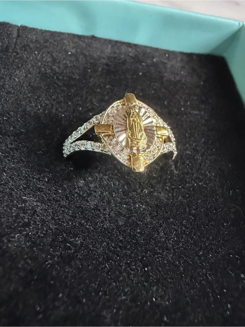 Virgin Mary Ring Size 7